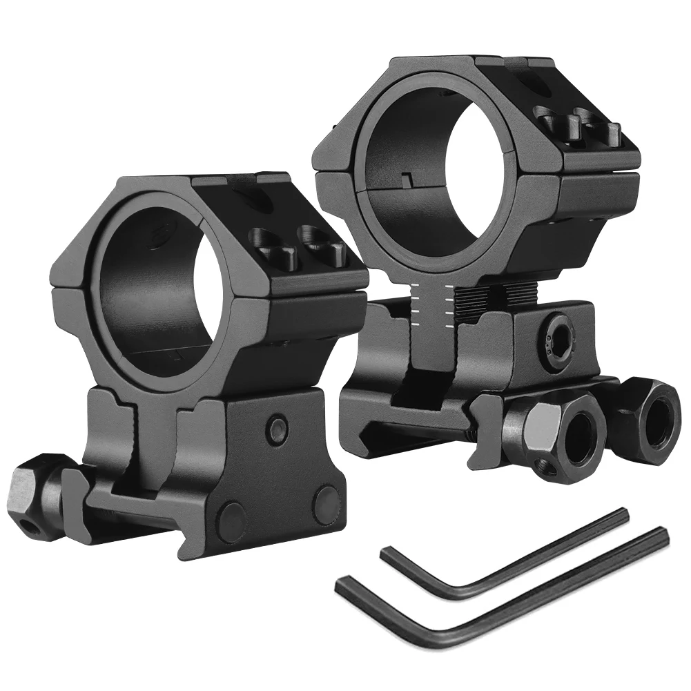 유니크파이어 2개입 M3020KJ QD 퀵 릴리즈 1인치(25.4mm/30mm) 스코프..