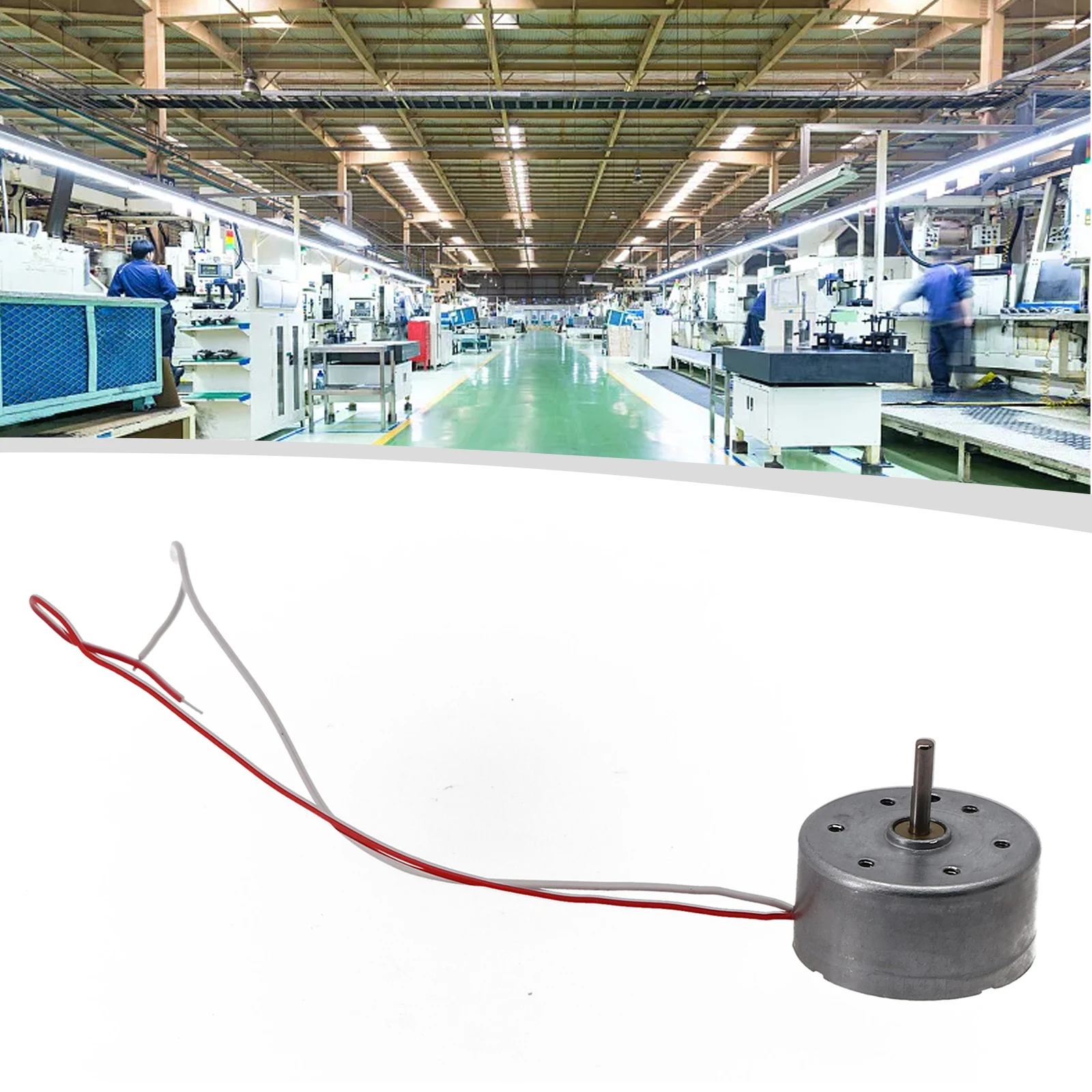 RF-300FZ-12350 RF-300CA Mini 24mm Motore Elettrico DC 1.5V-6V 5.9V 7500RPM Micro Motore Mandrino Rotondo A Bassa Corrente Modello Giocattolo FAI DA TE - Foto 10