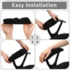 1 Pair Waterproofing Chair Armrest Cover Elastic Slipcover Dustproof Chair Elbow Arm Washable Office Computer Chair Arm Covers 2
