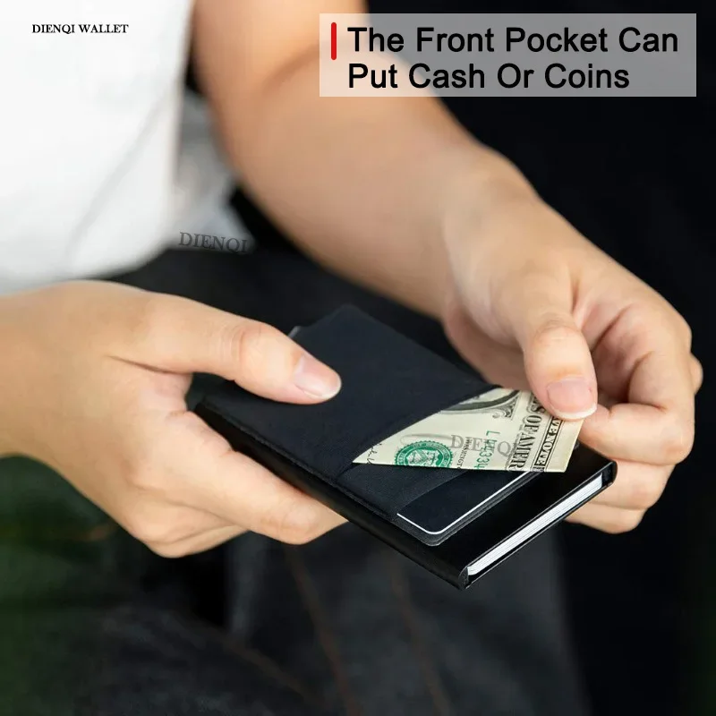 Wallet Card Holder Credit ID Bank Cardholder for Men Women Aluminium