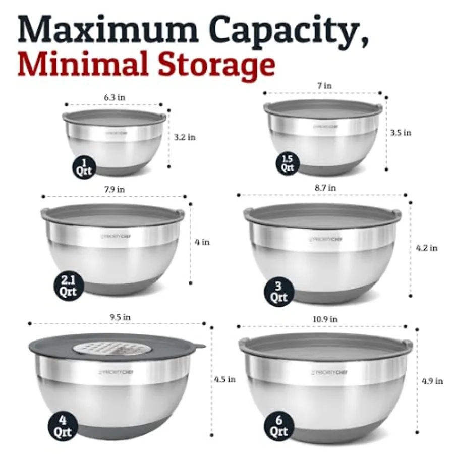 Stainless Steel Mixing Bowl Set 2
