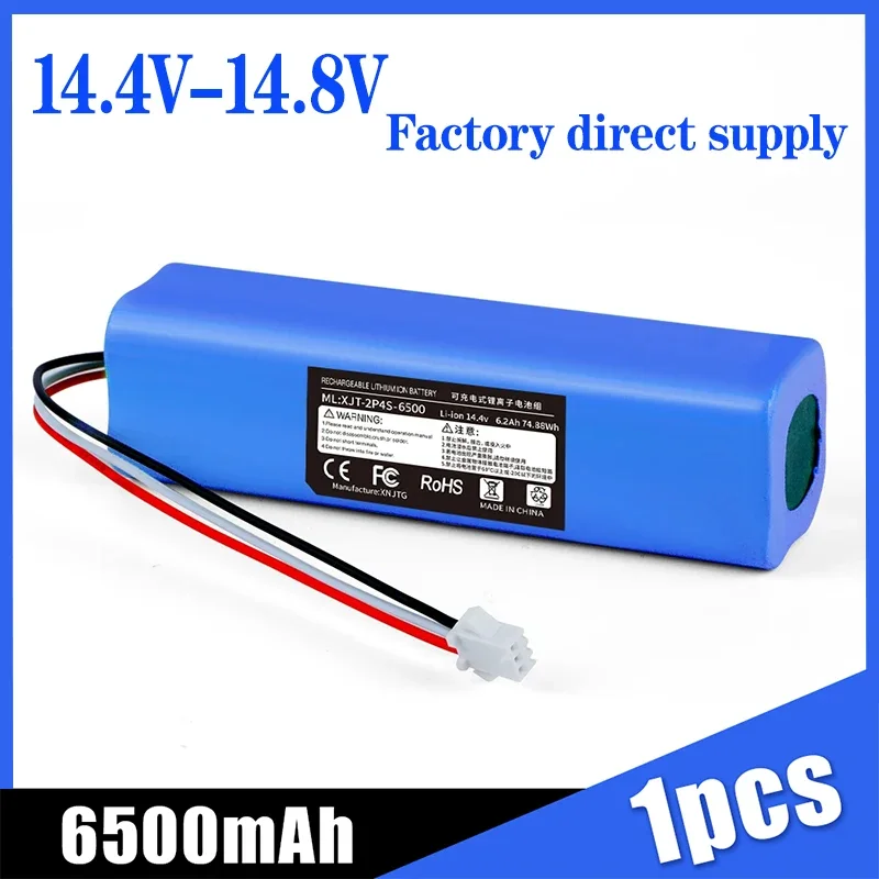 

14.4V 12800mah For XiaoMi Lydsto R1 Accessories Lithium BatteryRechargeable Battery Pack is Suitable For Repair and Replacement