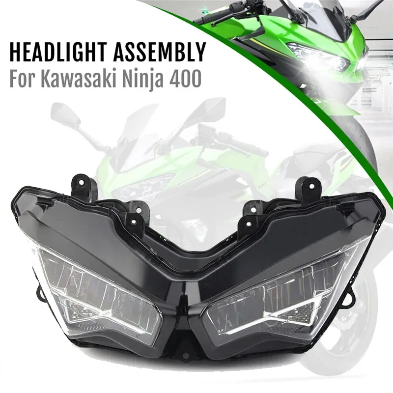 

Для Kawasaki NINJA 636 Ninja636 ZX6R ZX-6R ZX6R 2019-2023 2021 2022 светодиодная фара в сборе для мотоцикла аксессуары для фар