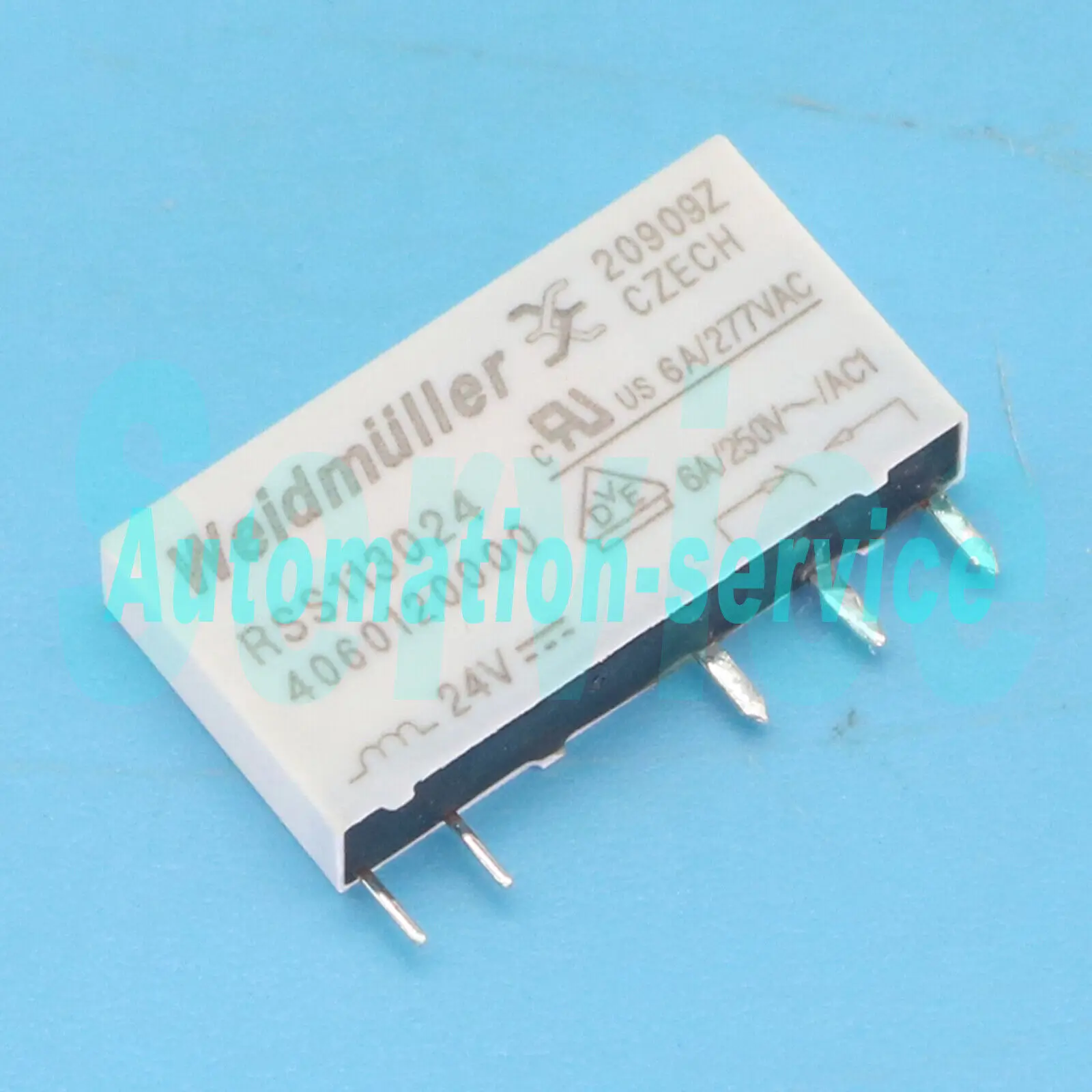 

10Pcs New RSS113024 4060120000 24VDC 5 Pins Power Relay For Weidmuller