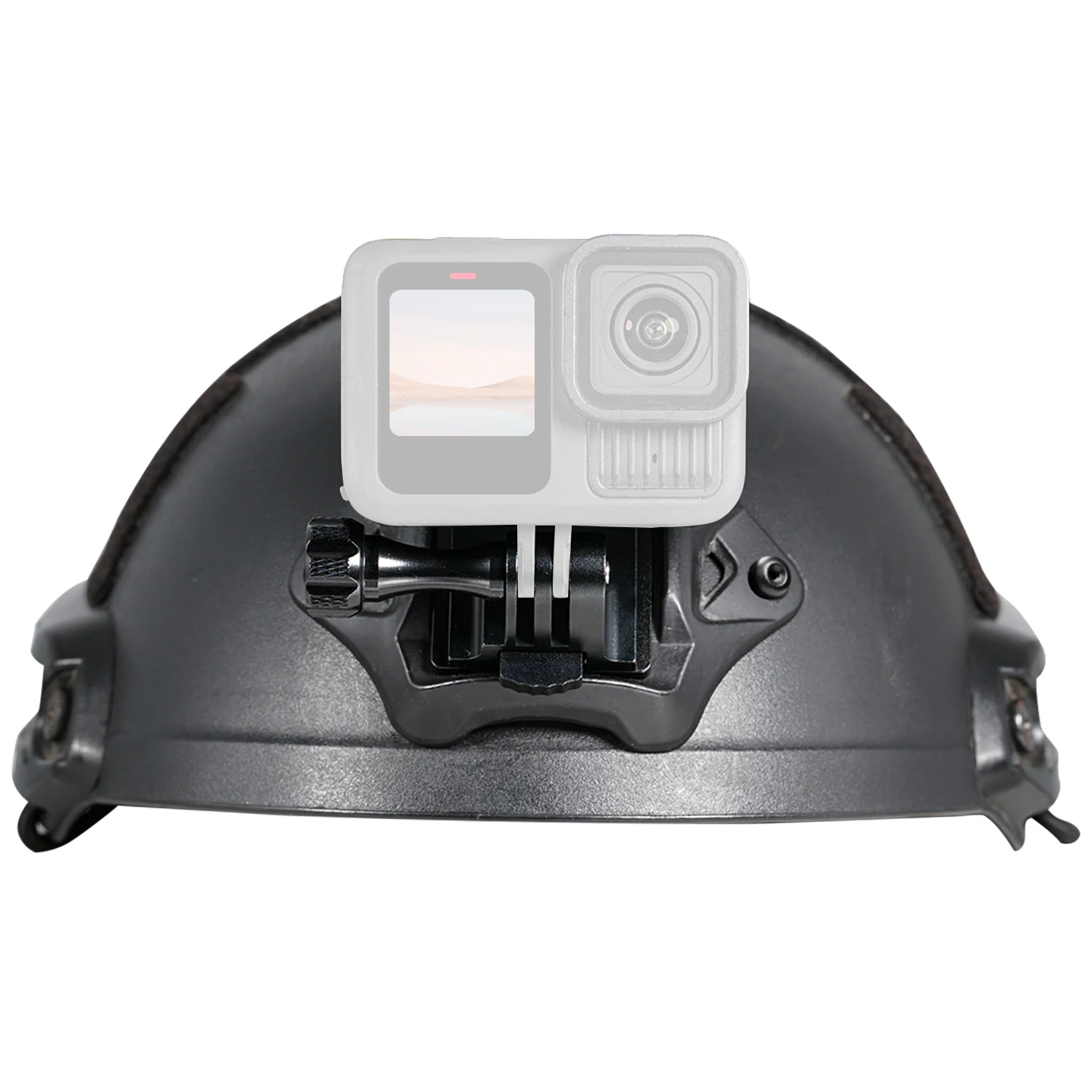 Action Camera Helmet Fixed Mount Base Adapter Aluminum CNC for Gopro 13 12 11 10 9 for DJI Osmo Sports Camera NVG Holder