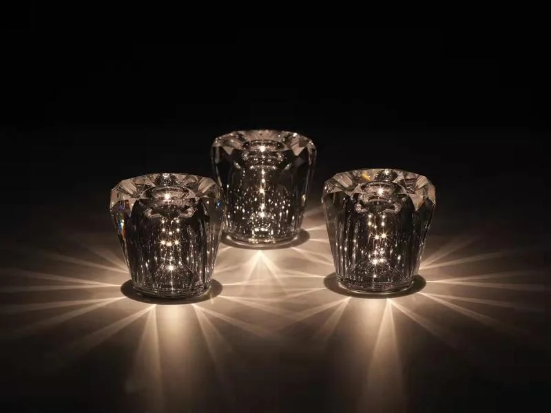 Battery Lamp children's Tabletop Light Scandinavian Crystal Table Lamp Desk Decoration Lamp Bedroom Room Lamp LED USB Chargeable