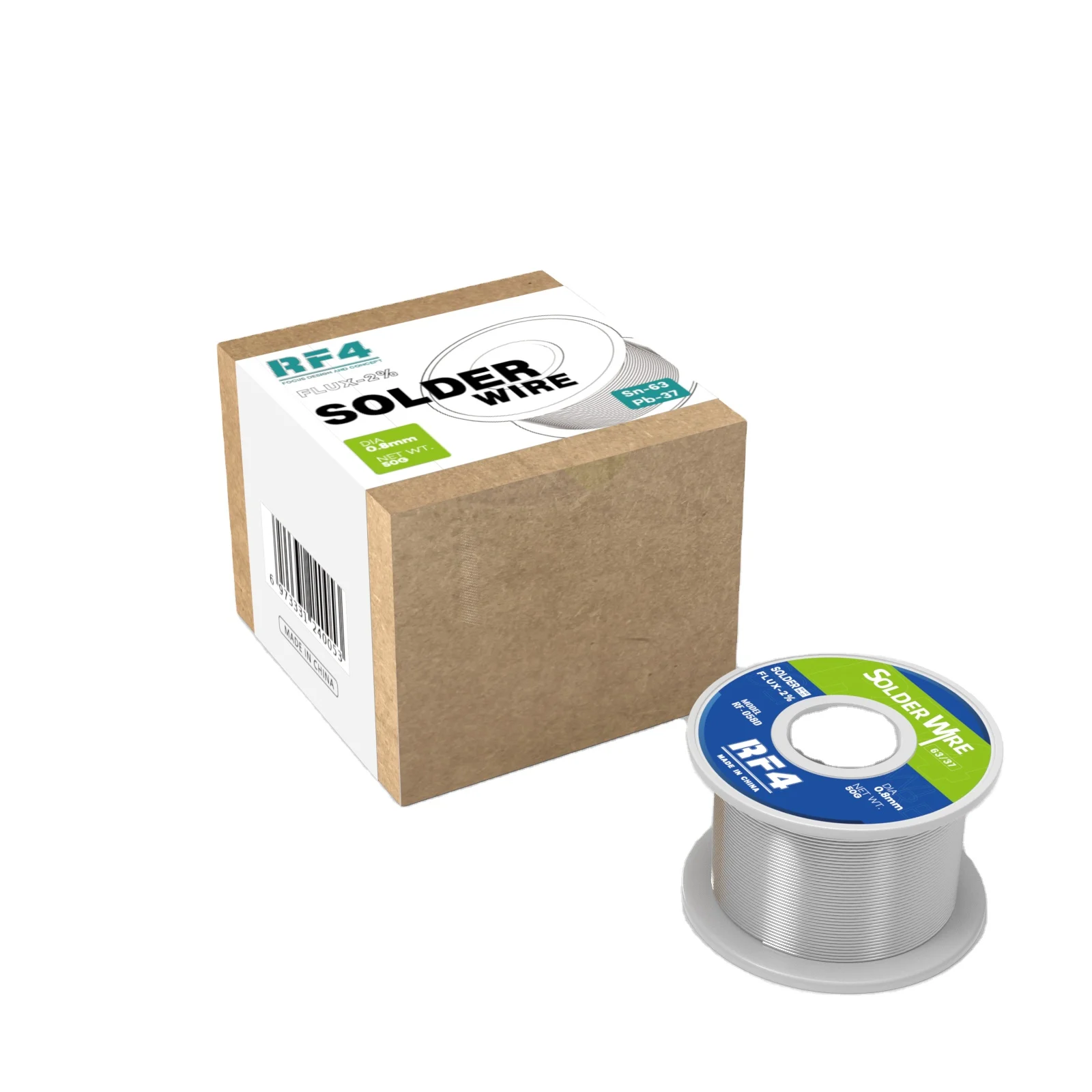 Solder Wire Rf4 Tin 63/37 Welding Wires Rf4 50g High Purity