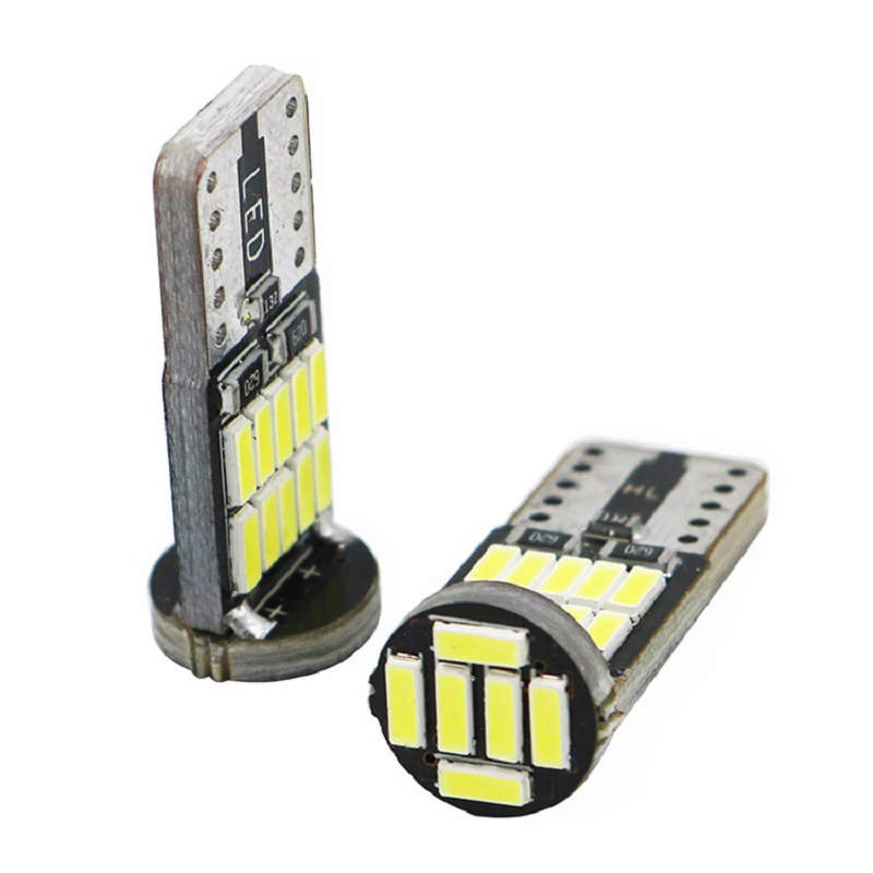 2x T10 W5W Led Canbus Bulb 5W5 White Car Interior Light Reading Map ...