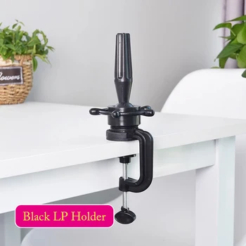 Mini Wig Head Stand Table Clamp TrainingMannequin wig Head Holder Adjustable PlasticMaterial Hair Accessory Tools