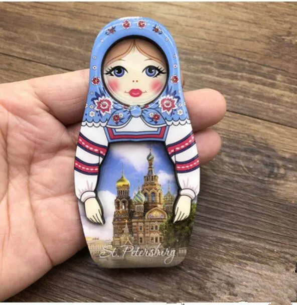 Russia 3D Frigorifero Magnete Turistico Souvenir Frigorifero Magnetico Decorazione Articoli Collezione Artigianato Regalo acquista in modo economico - spedizione gratuita, recensioni reali con foto