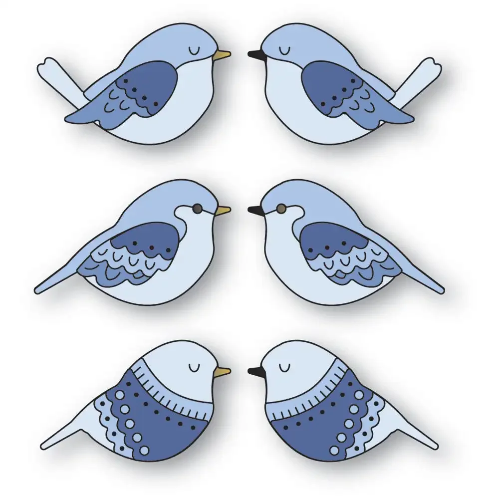 

Bird Metal Cutting Dies For Scrapbooking Photo Album Decorative Embossing DIY Handmade Paper Cards Crafts 2024 New Arrivals