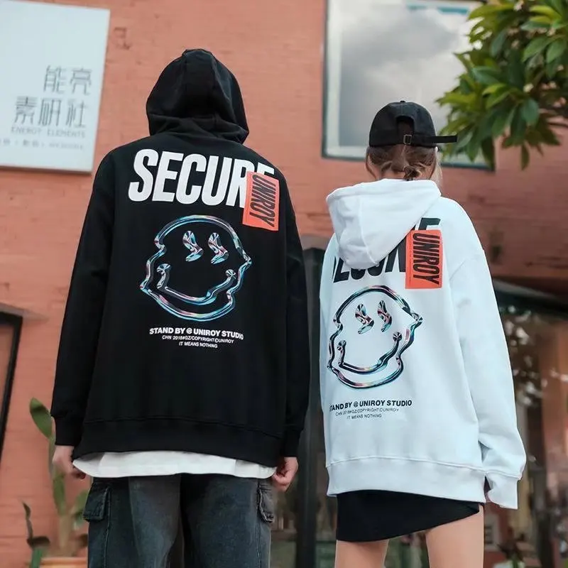 Abfer Hoodies Y2k Clothes Grimace Graffiti Essentials Hoodie Men Hip Hop Autumn Winter Hooded Sweatshirts Long Sleeve Pullover