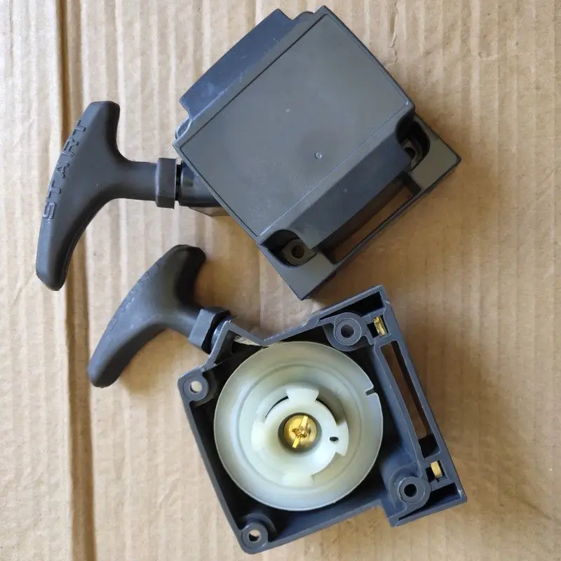 Oem Manual Puller Recoil Starter Sets For TJ45E TJ52E KAWA Brush Cutter Grass Trimmer 2T Engine Motor clutch part for td33 td40 td48 th34 th43 th48 tj35e tj45e tj045e engine replacement string trimmer parts