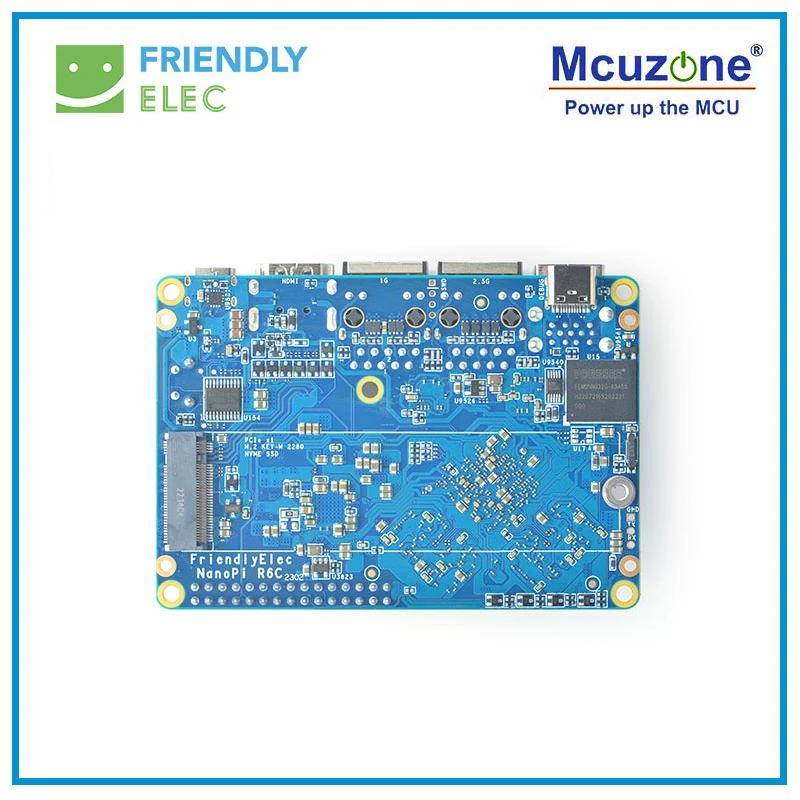 NanoPi R6C 4GB/8GB RAM 32GB eMMC Rockchip RK3588S A76 A55  2.5G ̴  HDMI2 Linux/Openwrt/Debian/Ubuntu