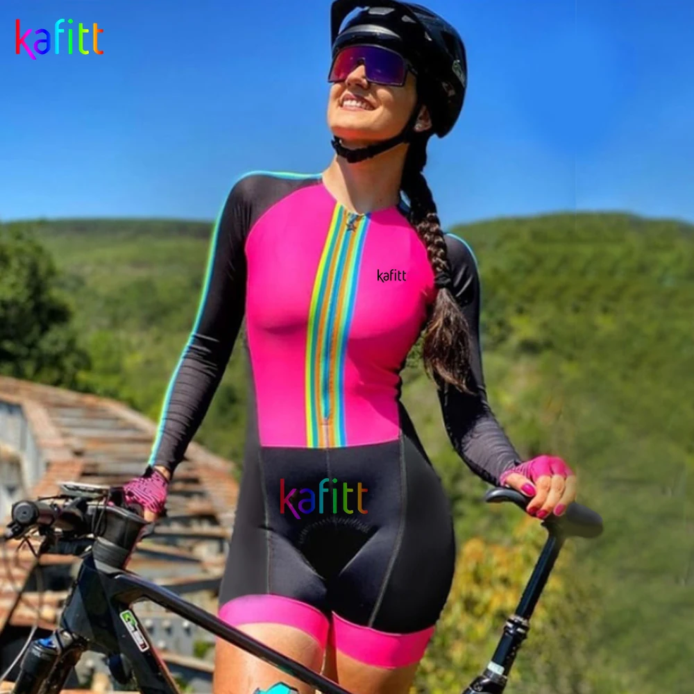 Combinaison de cyclisme pour femmes - MCD - MCD21-370 - Manches longues