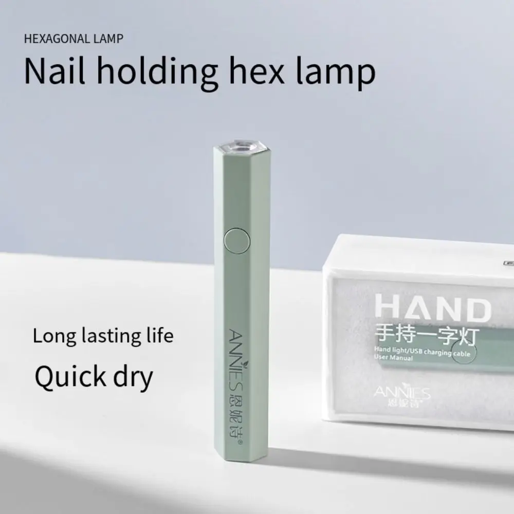 

HEALLOR Professional Pen Type Flashlight Ultraviolet Quick Dry Machine UV LED Nail Lamp Phototherapy Tools Baking Lamp