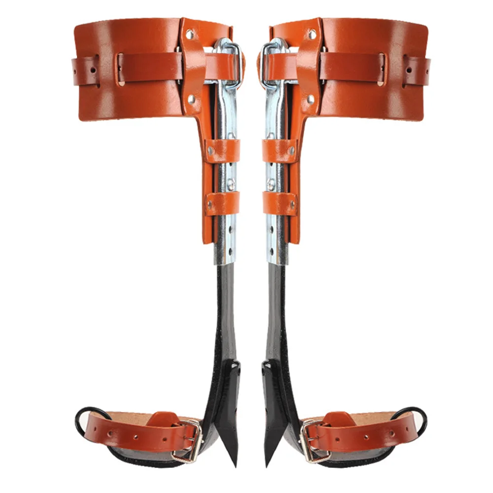 

Pruning Claw, Thicken and Widen Tree Climbing Spike Set with Double Shoulder Seat Belt, Pruning Equipment for Tree Climbing