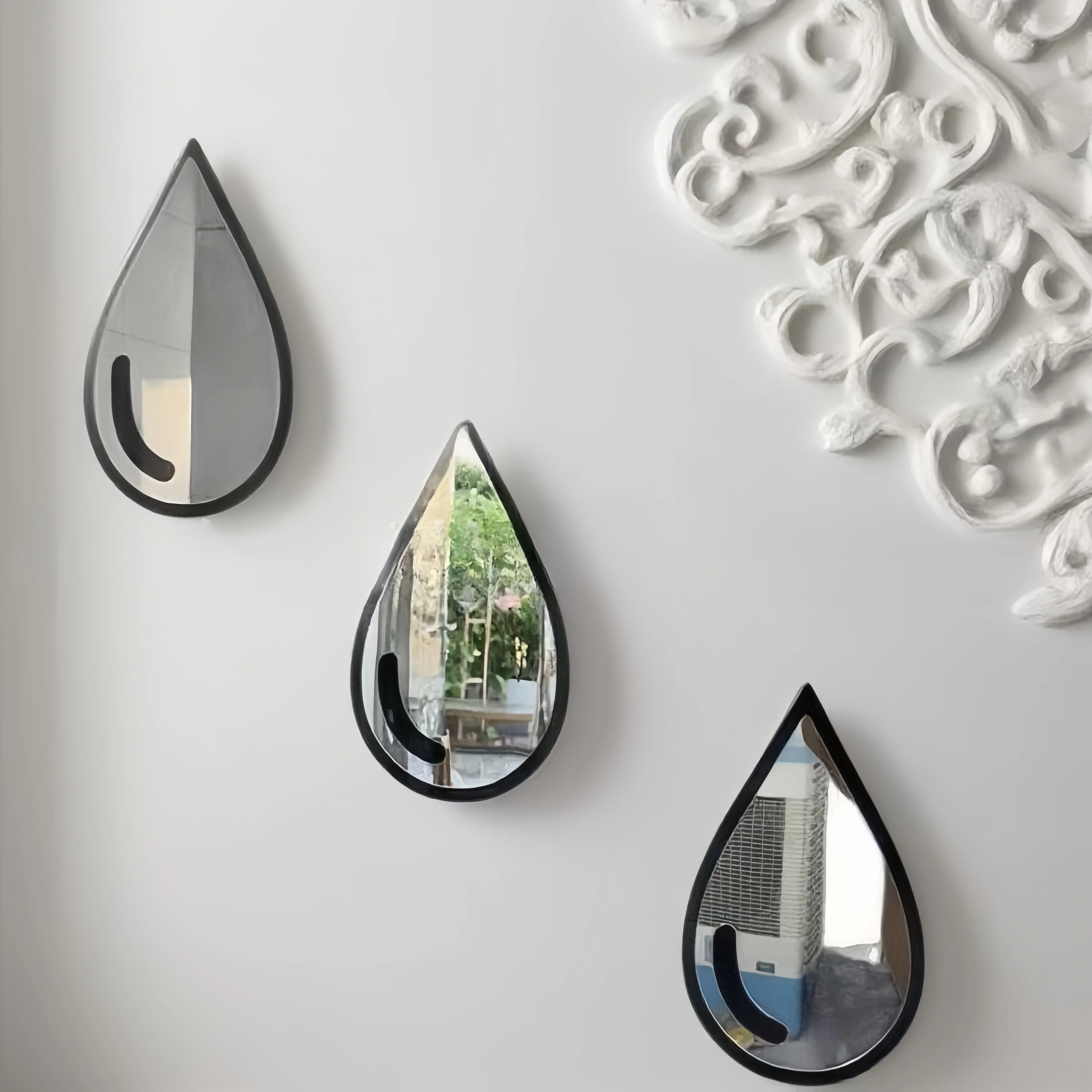 Drop Acrylic Mirror Wall Stickers 4