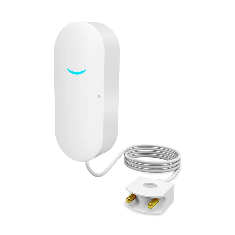 

CoRui Tuya WiFi Water Leakage Sensor Alarm Smart Home Water Overflow Detector Flood Alert Security Protection Via Smart Life