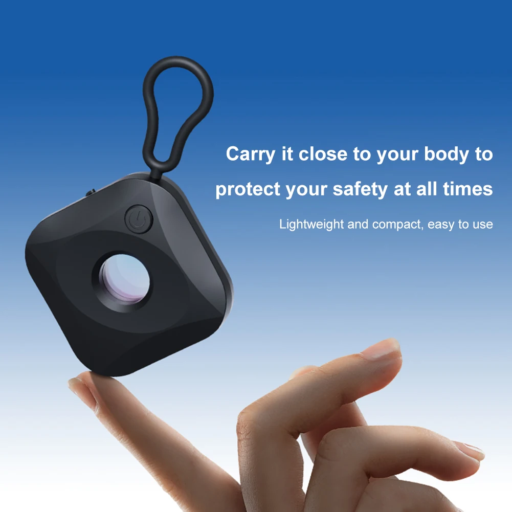 Wireless Anti Spy Detector Anti-Peeping Hidden Devices Scanner Security Protection Infrared Camera Finder for Home Office Travel