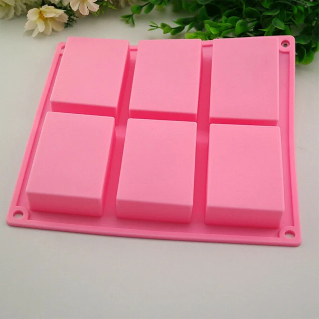 Silicone Soap Molds DIY Handmade Easy To Use Soap Moulds for Baking, Biscuit Chocolate Mold