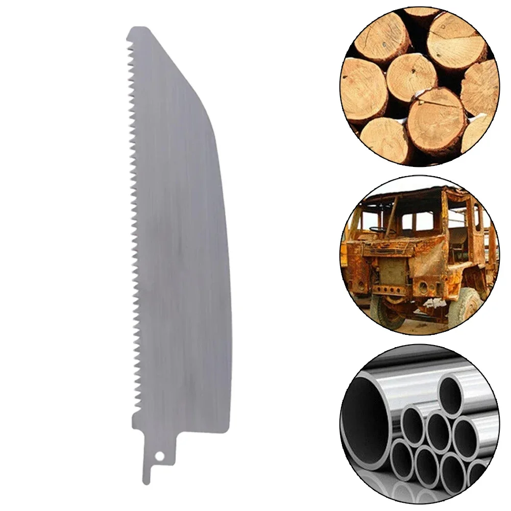 1pc Fish-Shape Reciprocating Saw Blade Hand Saw Saber Blade For Wood/Meat/Bone/Metal Cutting Power Tools Access Use reciprocating saw blades