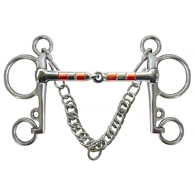 Professional Horse Bit Stainless Steel Chain Horse Snaffle Bit Equestrian Harness Equipment Product 2