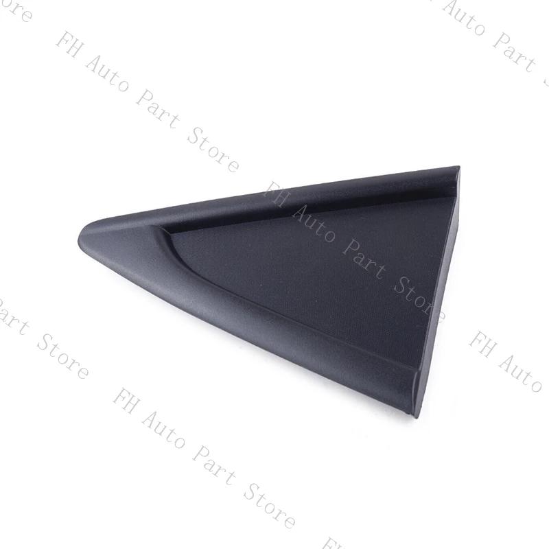 Left Side Door Window Triangle Trim - Black Plastic Cover For Chevrolet Cruze 2013-2016