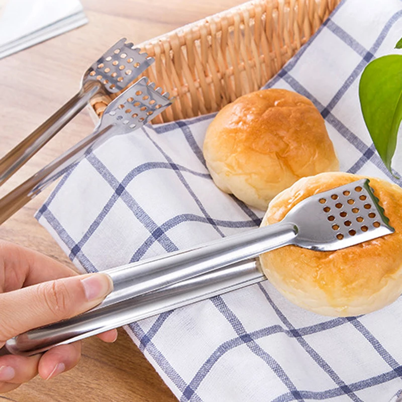 Pince à Barbecue Professionnelle En Acier Inoxydable - 12.5cm à 18cm - Outil Cuisine Parfait