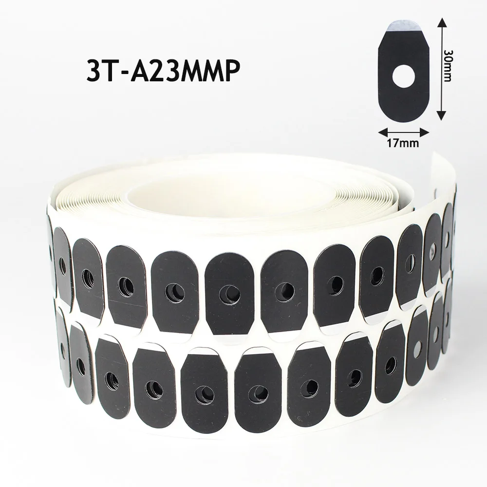 1000pcs New Optical Lens Edging Adhesive Blocking Pad Sticker Accessories Round Rectangle 17mm 18mm 21mm 24mm