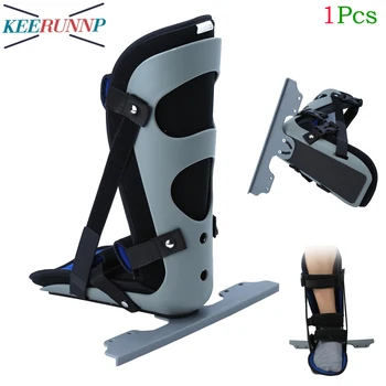 발바닥 근막염 발 뒤꿈치 통증 응급 처치용 발목 교정기, 지지대 발 드롭 부목 가드, 골절 보조기, 1 개