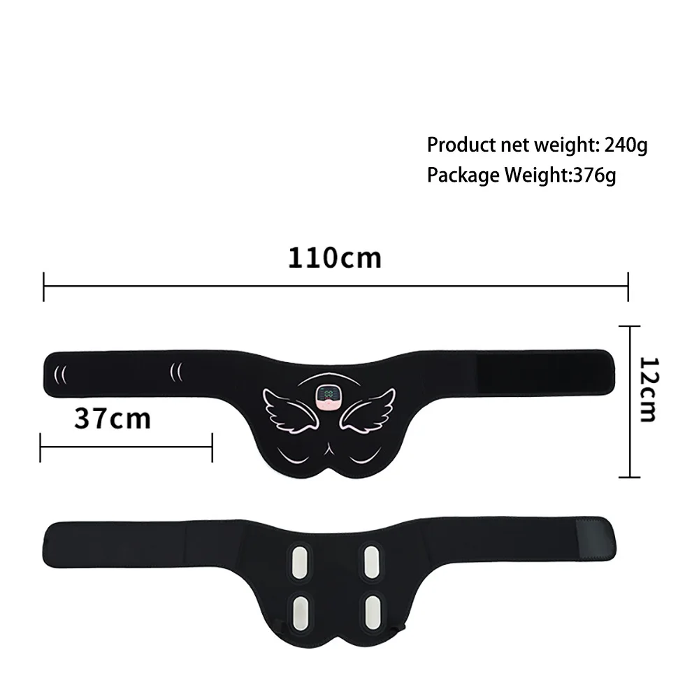 Electric Vibration EMS Muscle Stimulator Hip Trainer Butt Lift Machine For Lifting Shaping And Firming Buttock Muscles 5