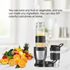 Home Portable Double Cup Juicer Personal Blender Electric Milkshake Bottle 300W Juicer Juicing Cup for Milkshake and Smoothie 2