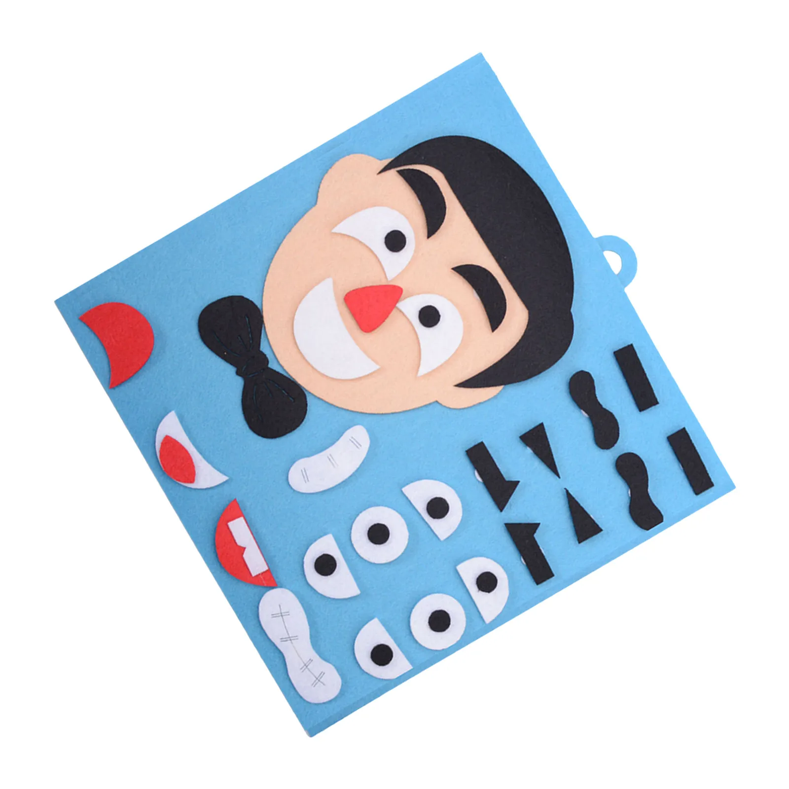 1Pcs 얼굴 퍼즐 교육 세트 조기 발달 감정 인식 두뇌 운동 부모 자녀 상호 작용 인지