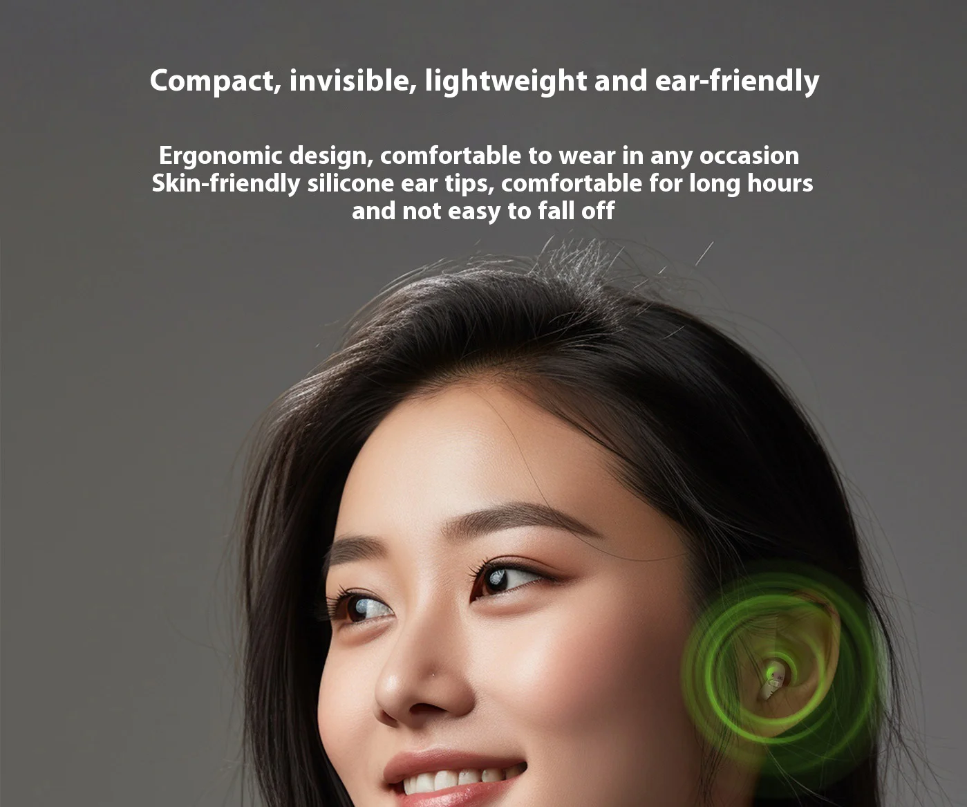 Battery Hearing Aid Invisible Deafness Digital Noise Canceling Professional Soun