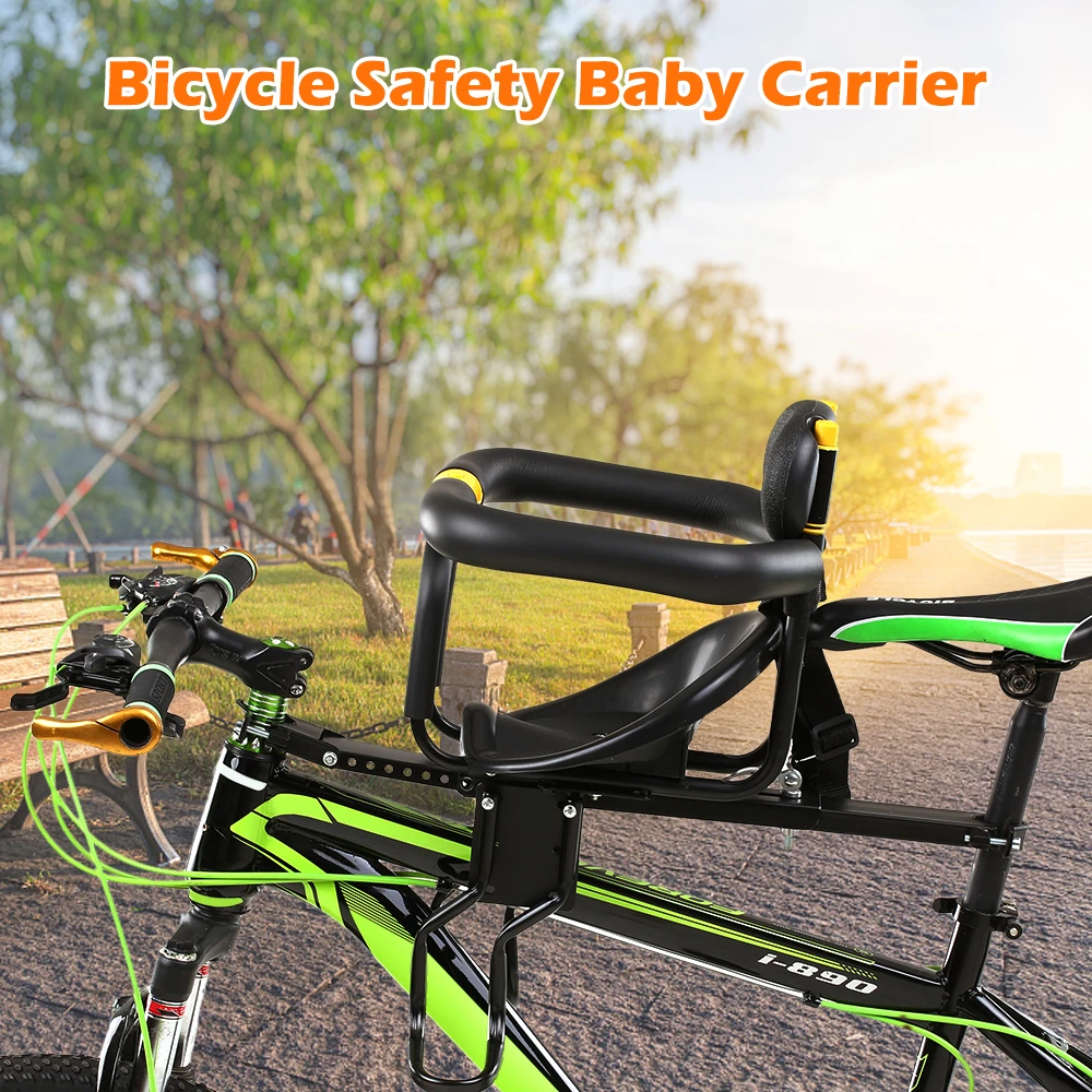 FrontMountedChildBikeSeatSafetyChildBicycleSeatBabySeatKids