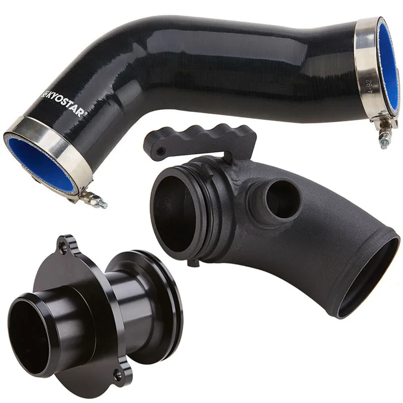 

Turbo Intake Silicone Hose & Turbo Inlet Elbow & Turbo Outlet Muffler Delete Kit for VW Golf MK7/7.5 Audi A3 TT/TTS MK3 2.0T