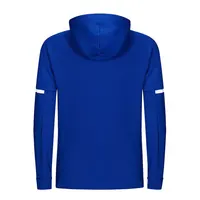 Karentea veste de course hommes à capuche sport Jogging vêtements de sport réfléchissants en plein air unisexe femmes salle de sport respirant manteau bleu violet marine 2