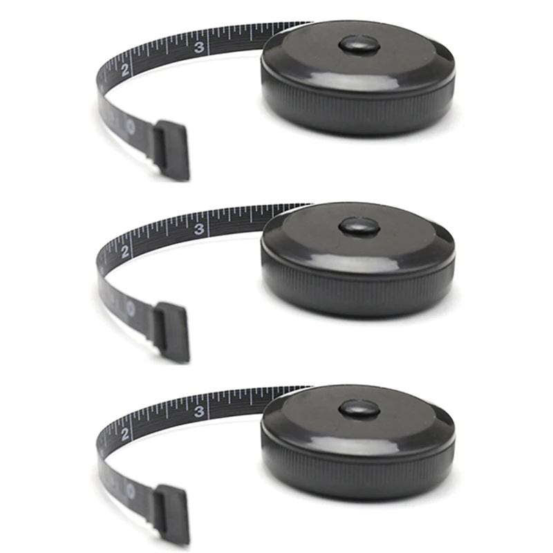 

Big Deal 3X Tape Measure For Body Measuring Tape For Body Cloth Measuring Tape For Sewing Tailor Fabric Measurements Tape