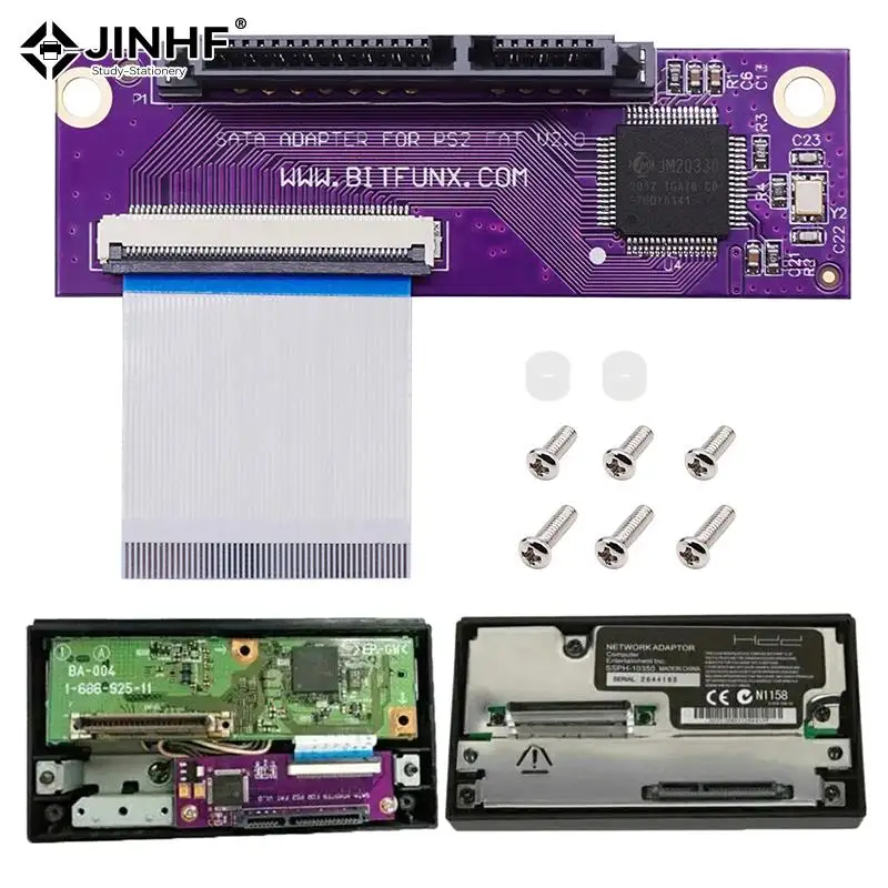 

Сетевой адаптер SATA для PS2 IDE, 1 шт., комплект адаптеров для жесткого диска