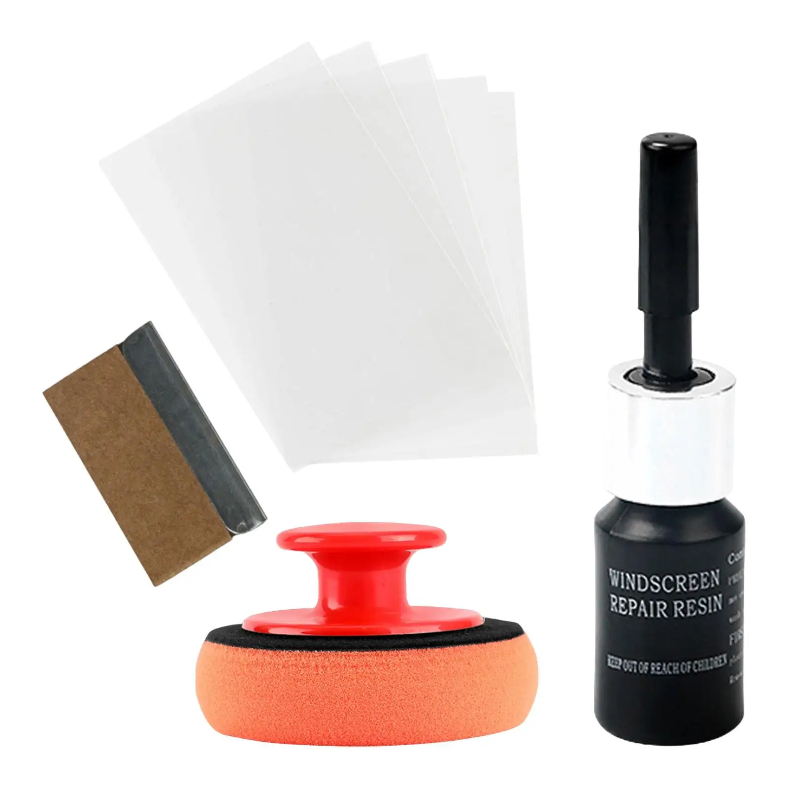 

Car Windshield Crack Repair Kit Nano Fluid Filler for Star Shaped Crack