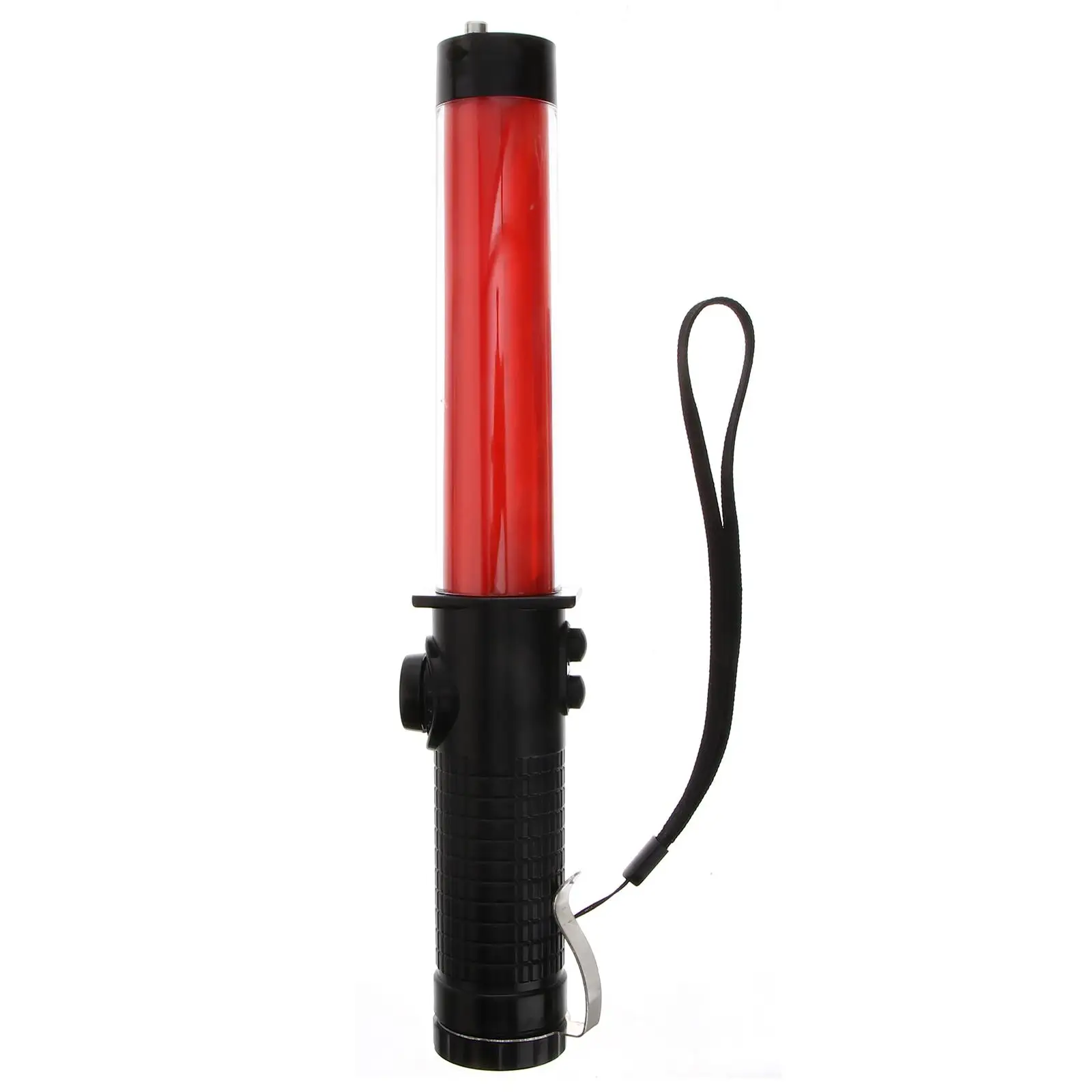 1PC 30CM Portable LED Lamp Traffic Baton Whistle Broken Window Baton Emergency Roadside Beacon Magnet Hook