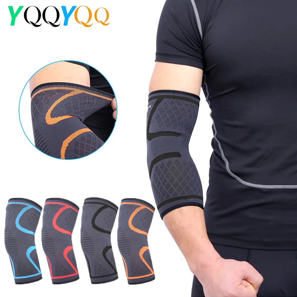 Elbow Support Sleeve Pair for Tendonitis Tennis Elbow Compression Pain Relief Arthritis Bursitis