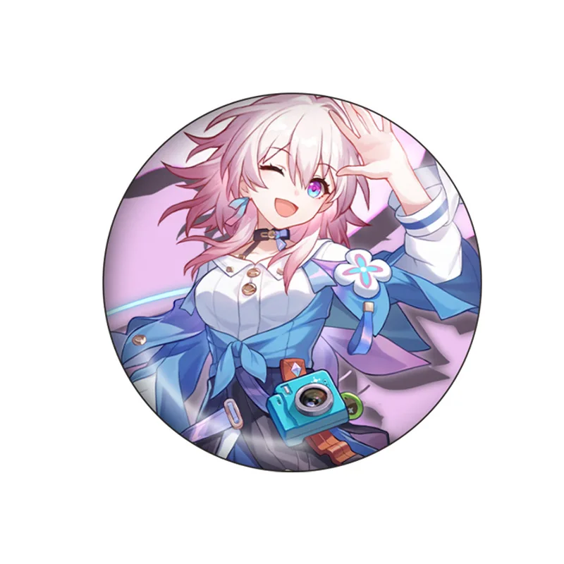 

Game Honkai: Star Rail Cartoon Brooch Pins Anime Figure Badge Cosplay Accessories Clothes Backpack Decoration Gift Collection