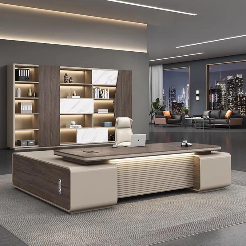

Gaming Modern Office Furniture Sets Standing Student Vanity Computer Table Reception Executive Cadeira Escritorio Furniture