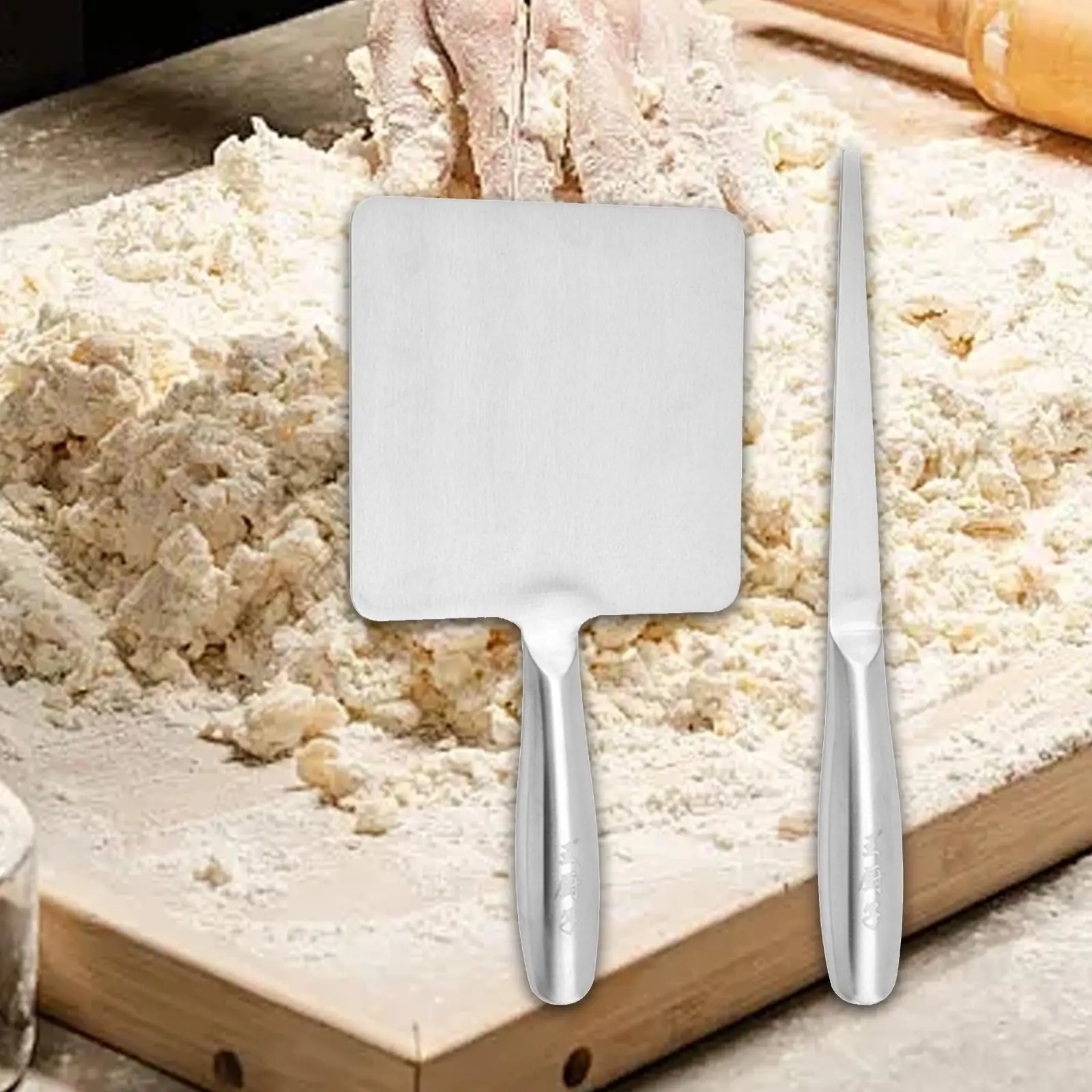 Shanxi Noodle Making Board Homemade Multifunctional Accessory Pasta Tool Stainless Steel Gadgets Fish Noodles Noodle Making Tool