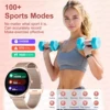Luxury ladies' Smart Watch 1.43 Inch 466×466  Amoled Screen Bluetooth Call Blood Oxygen/Pressure Monitoring For Xiaomi Wristband 3