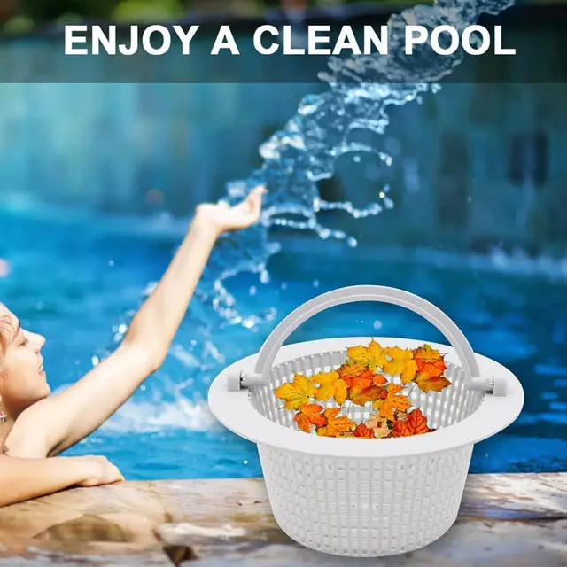 Úszómedence Skimmer 2Db Hasznos Finom Lyuk Könnyű Kosár -Kiegészítők - Image 3