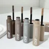 4 Colors Long Lasting Waterproof Eyebrow Mascara Cream Eye Brow Shadow Makeup Beauty Comstic Tools with Brush Dye Eyebrow Gel 6