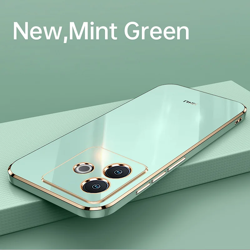 Ultra Slim Plating TPU Gel Case - Anti-Shock Chromed Soft Cover